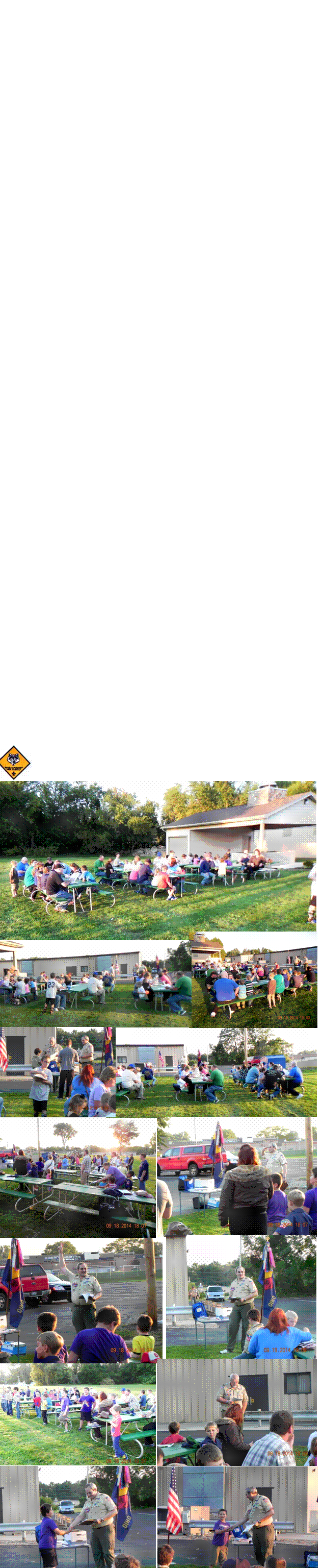 cubscouts,2014 is off and running!